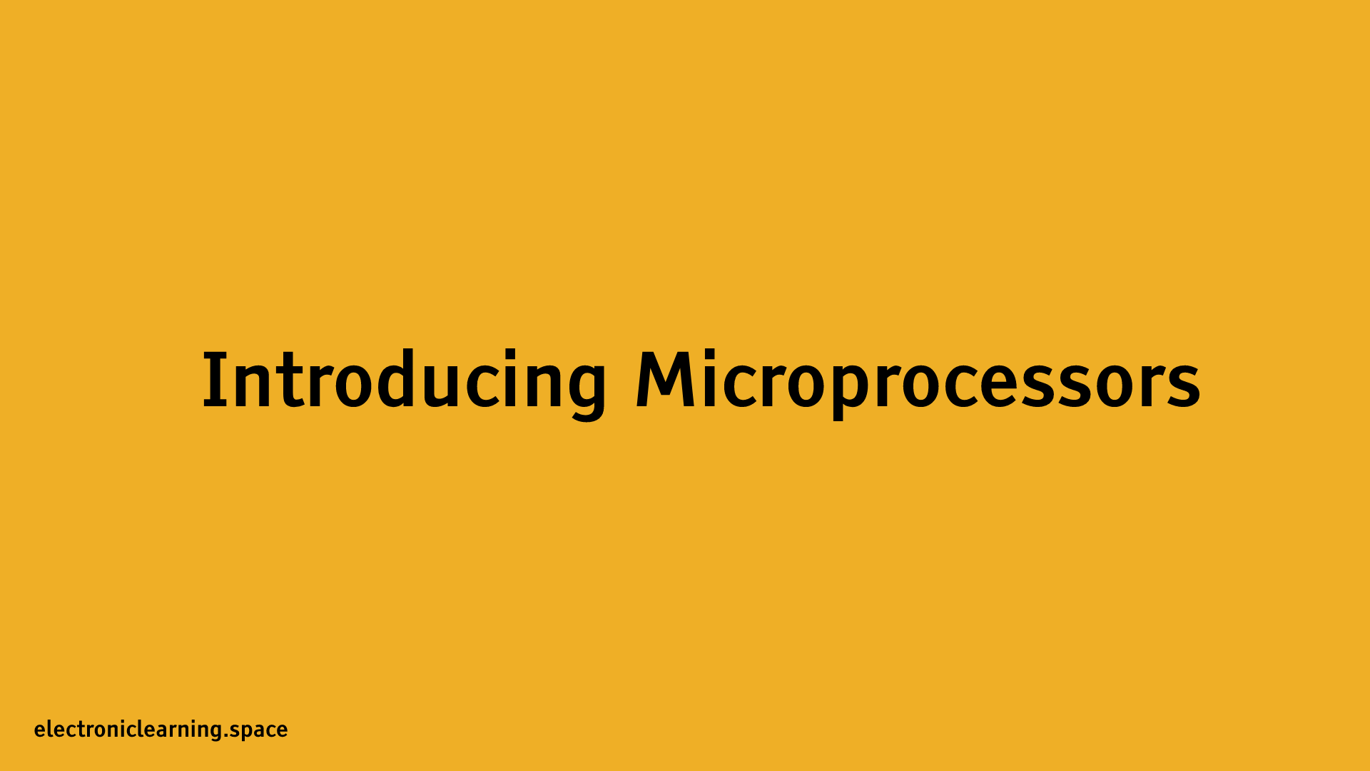microprocessor